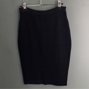 EXPRESS black stretchy pencil skirt